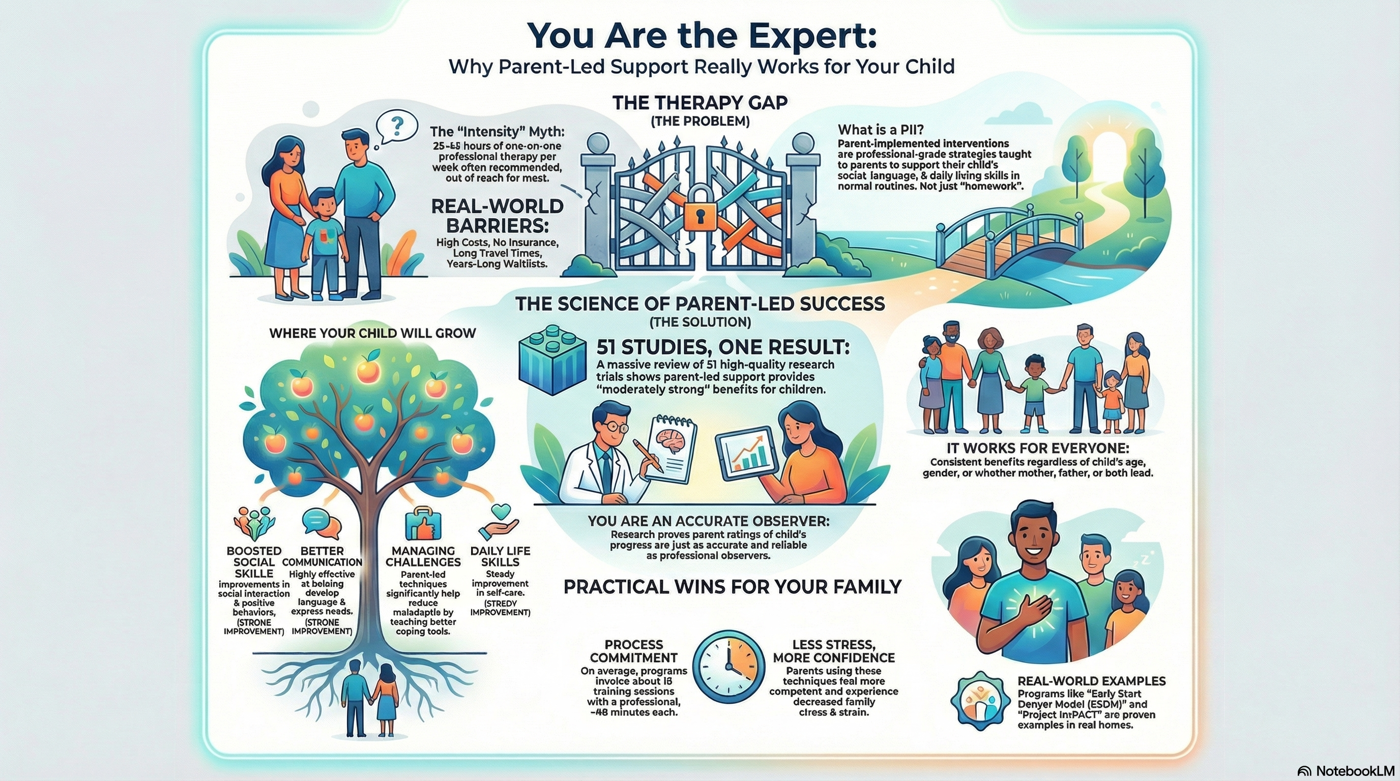 Effects of Parent-Implemented Interventions on Outcomes of Children with Autism: A Meta-Analysis.