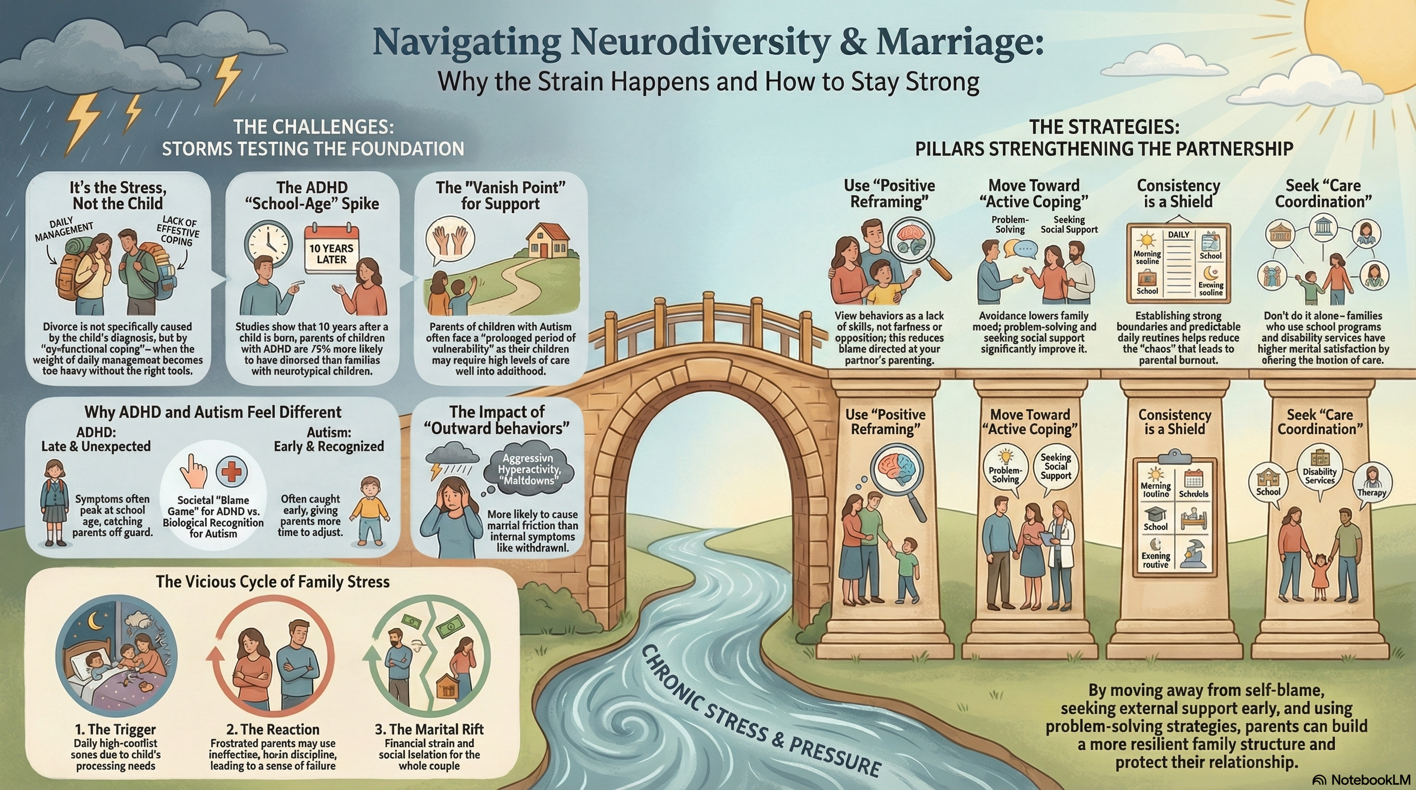 Autism and ADHD: A Literature Review Regarding Their Impacts on Parental Divorce.
