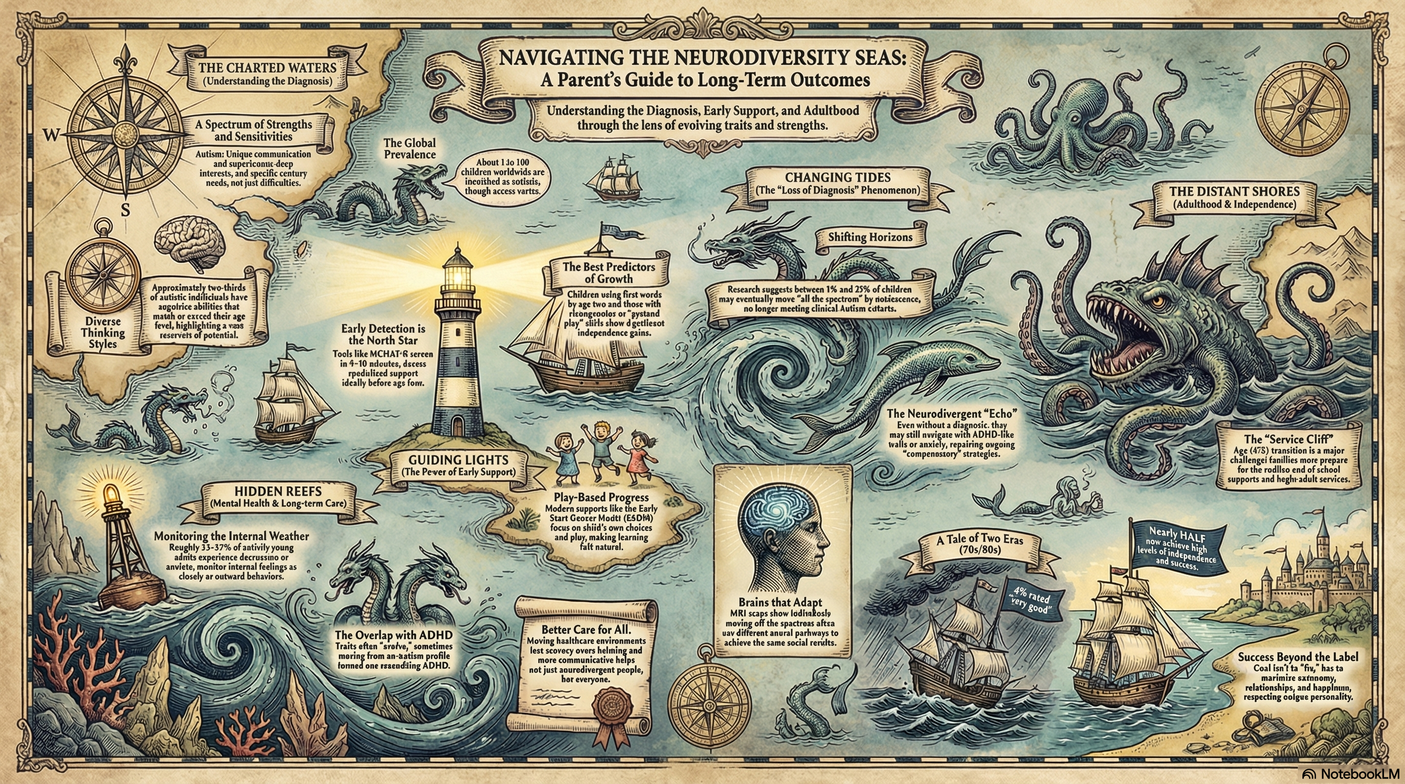 The Autism Constellation and Neurodiversity: Long-Term and Adult Outcomes in Autism Spectrum Disorder.
