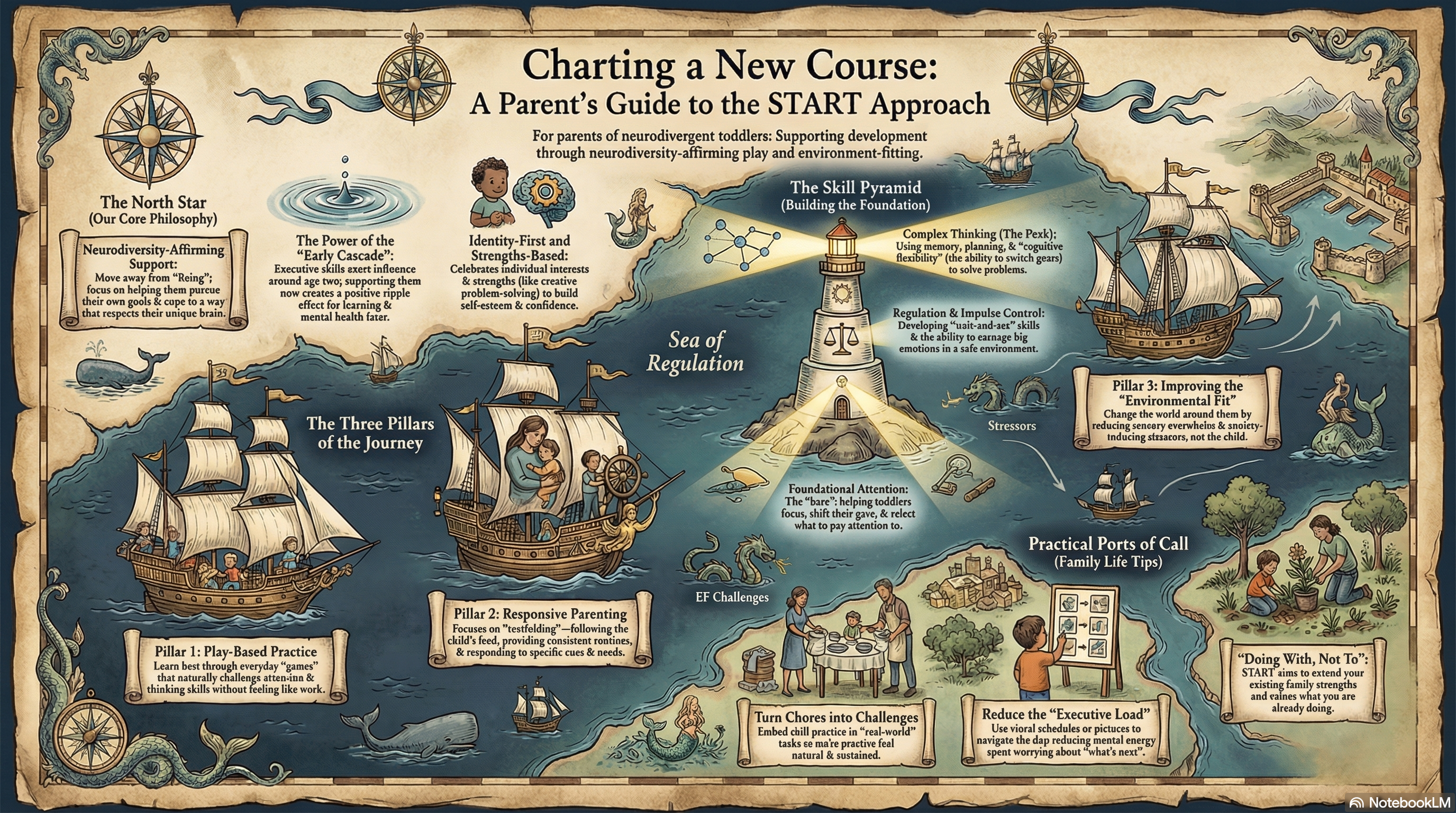 Learning from the community: iterative co-production of a programme to support the development of attention, regulation and thinking skills in toddlers at elevated likelihood of autism or ADHD.