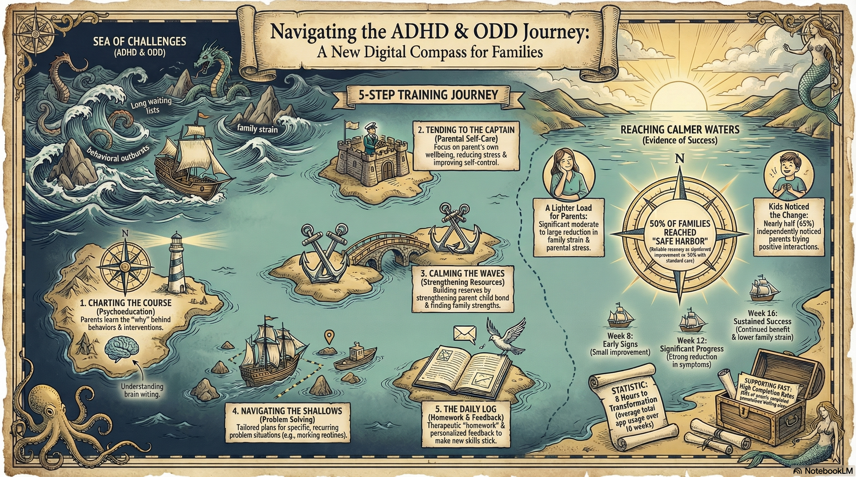 Efficacy of a mobile-based self-directed parent management training for parents of children with attention-deficit/hyperactivity disorder with or without oppositional defiant disorder- a randomized controlled trial.