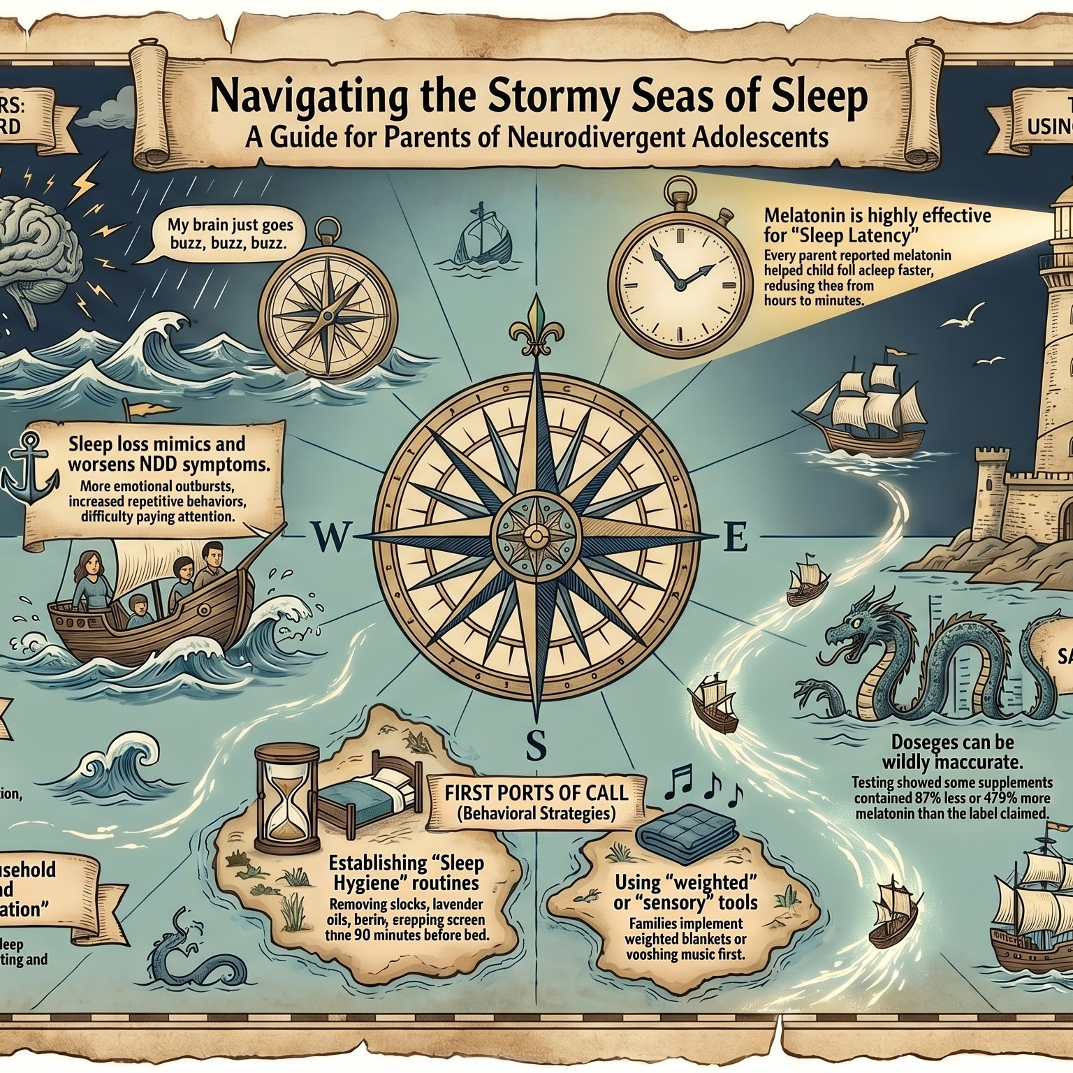 Desperate for Sleep: Exploring Parental Perceptions of Melatonin Use Among Adolescents With Neurodevelopmental Disorders. episode artwork