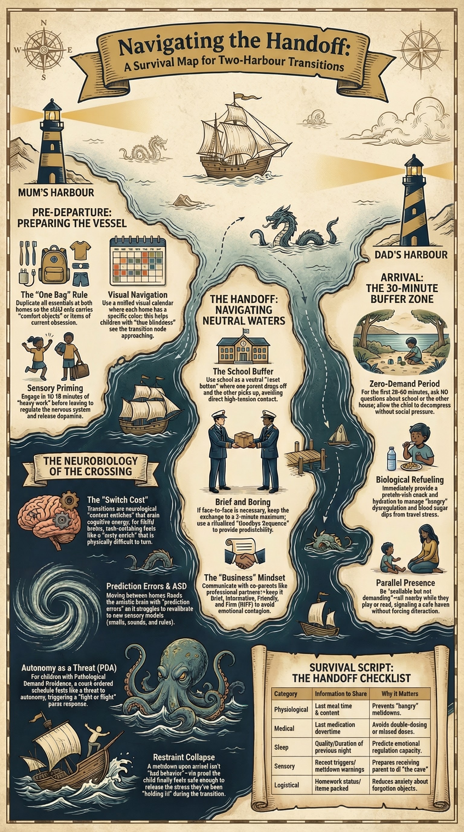 Handoff Transition Protocol infographic
