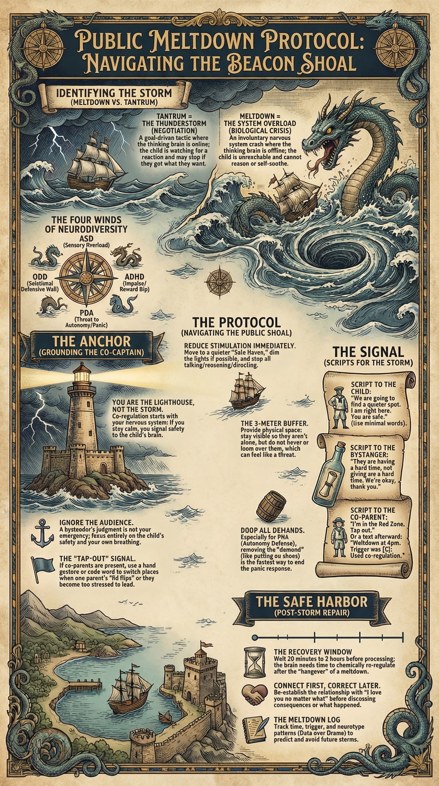 Public Meltdown Protocol infographic